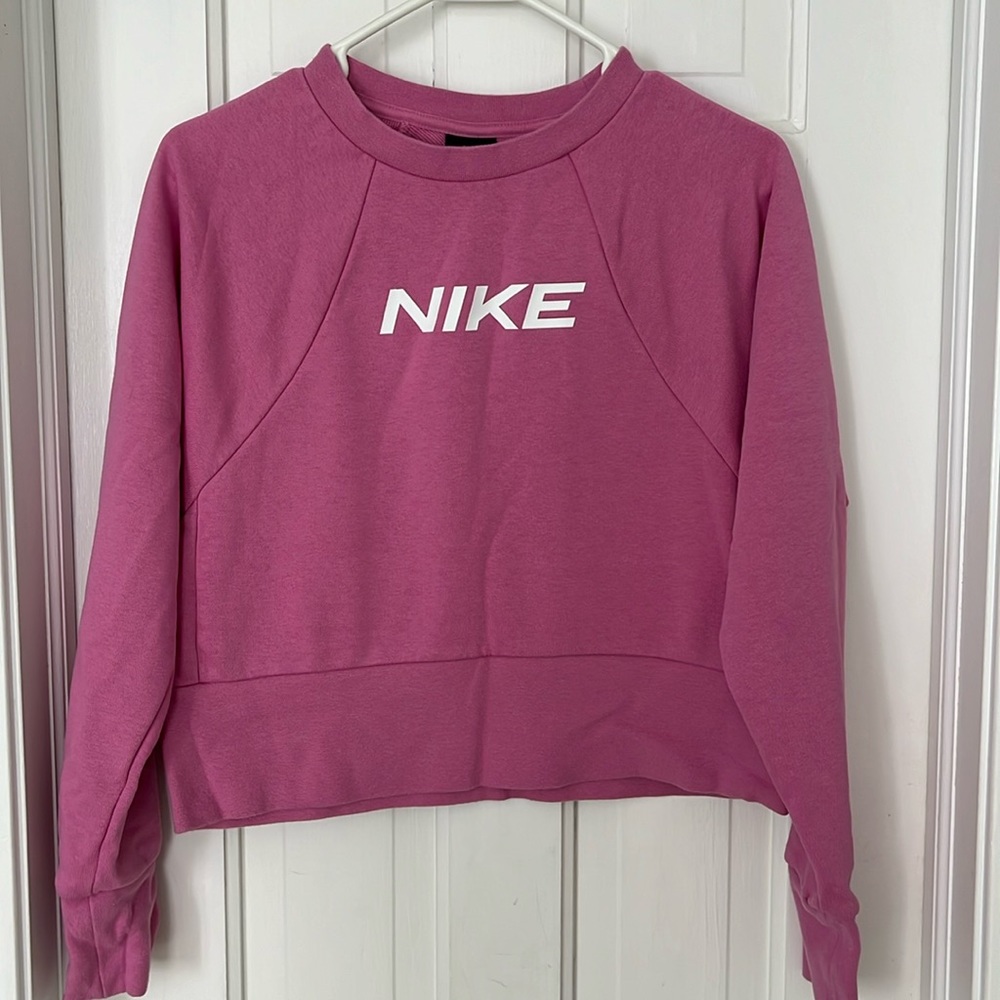 Nike cropped sweatshirt